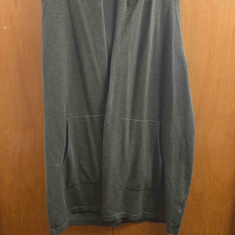 Cyrus Dark Green Women's Hooded Vest